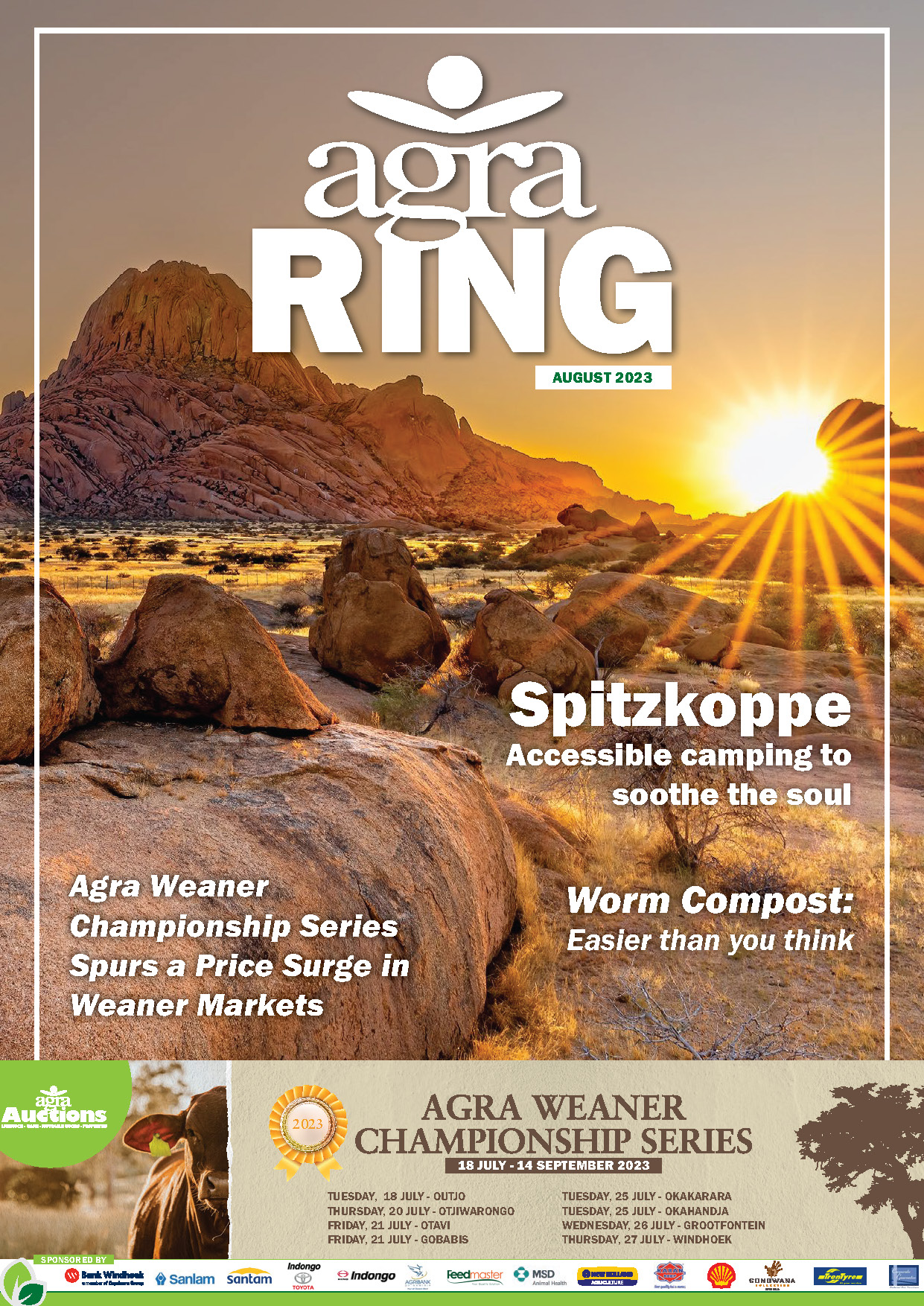 RingCoverAugust Agra Ring - Agra Namibia