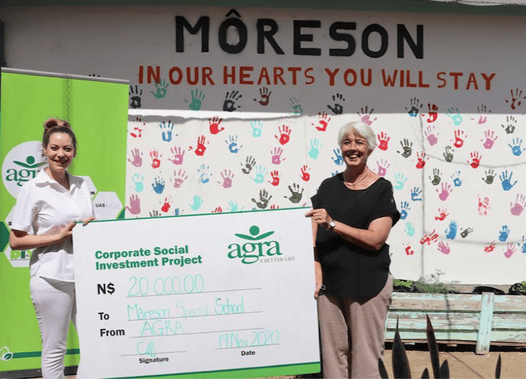 MoresonDonates Agra News - Agra Namibia