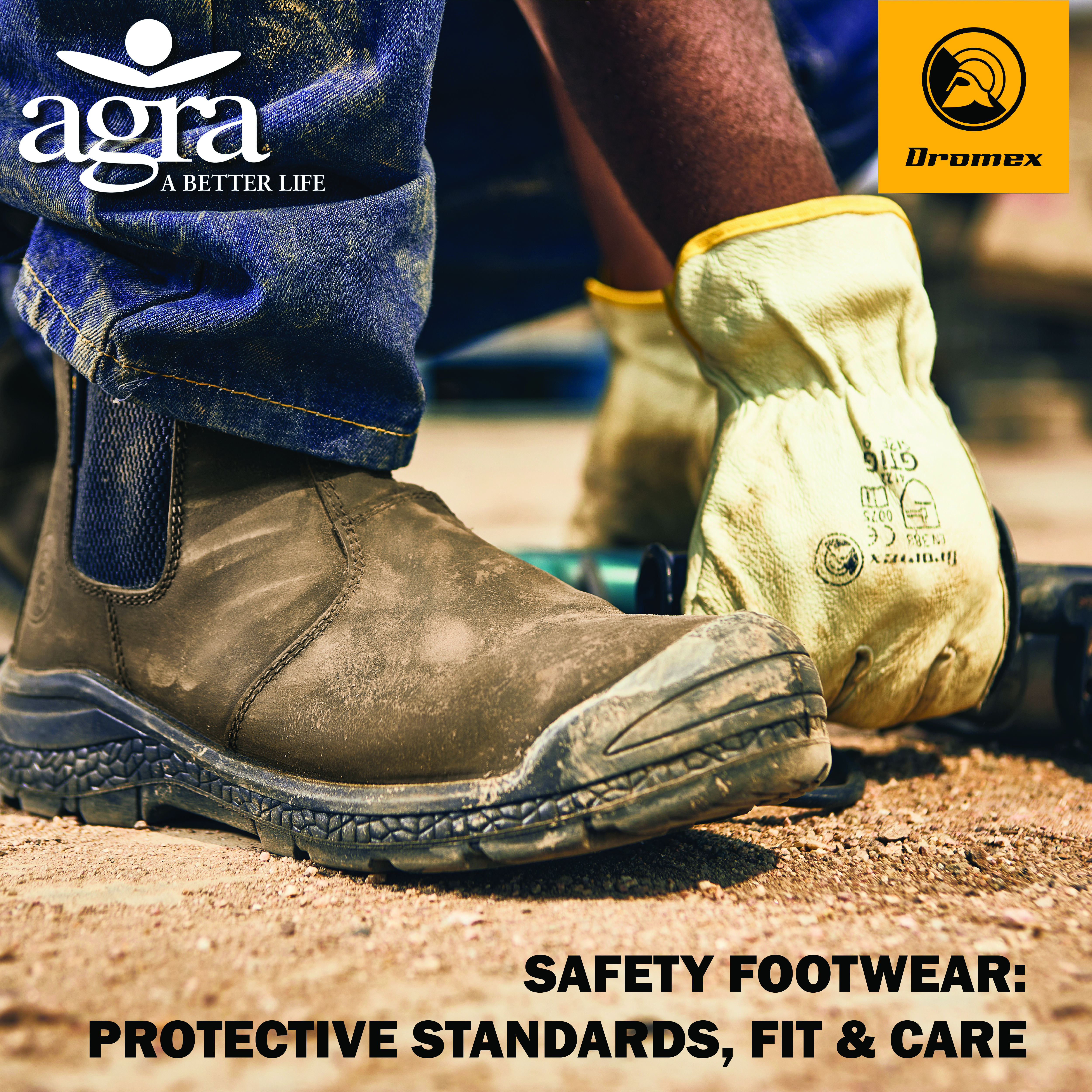 Dromex_Footwear image SAFETY FOOTWEAR - FIT & CARE