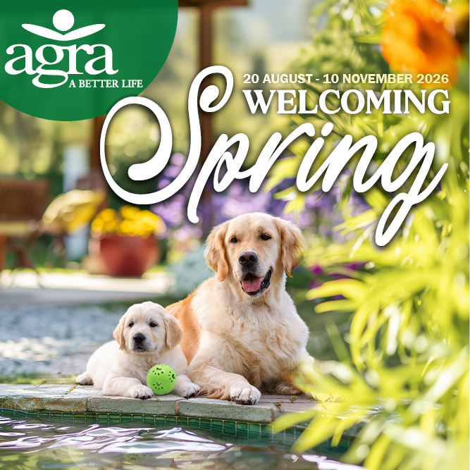 AGRA WELCOMING SPRING 2026